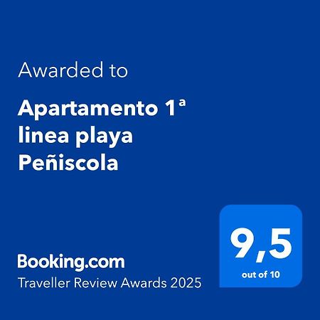 Apartamento 1ª Linea Playa Peñíscola Exteriér fotografie
