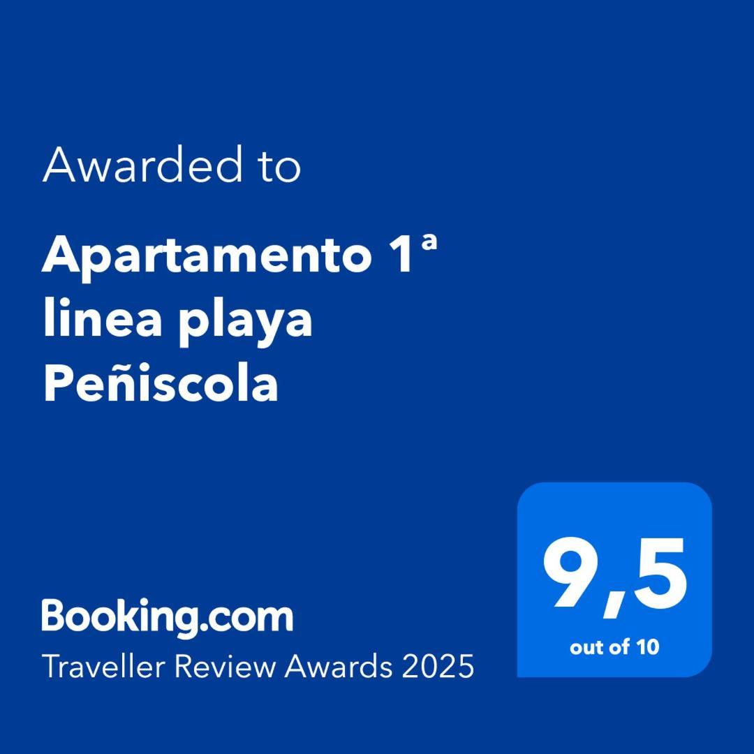 Apartamento 1ª Linea Playa Peñíscola Exteriér fotografie